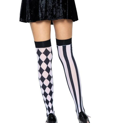 Harlekijn Kousen van Leg Avenue koop je bij Partywinkel