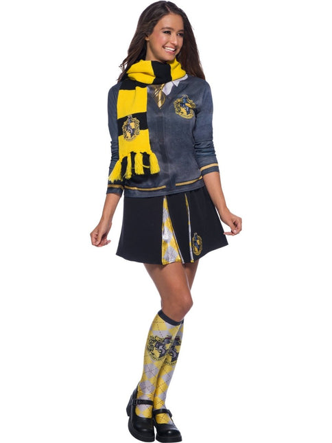 Harry Potter Sjaal Hufflepuff van Rubies koop je bij Partywinkel