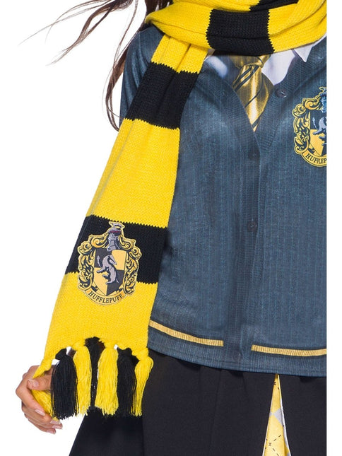 Harry Potter Sjaal Hufflepuff van Rubies koop je bij Partywinkel