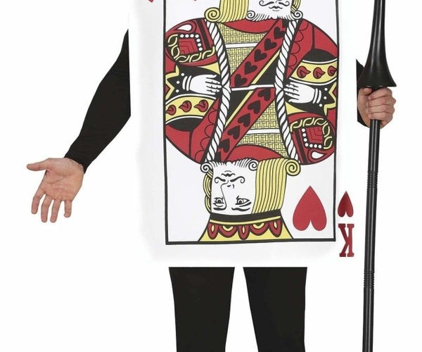 Harten Koning Kaart Harten Die Kaarten Spelen Van Koning Koningin En
