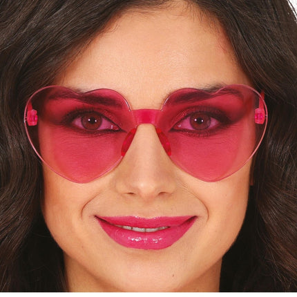 Hartjes Bril Roze van Fiestas Guirca koop je bij Partywinkel