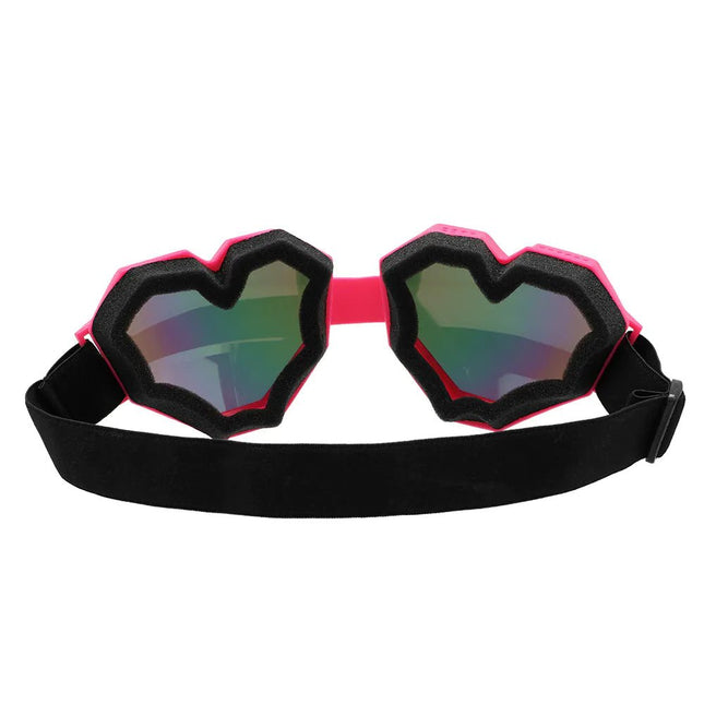 Flintronic 2 Paar Hartvormige Bril – Roze, Feestelijk Accessoire Voor Bruiloften, Vrijgezellenfeesten En Themafeesten
