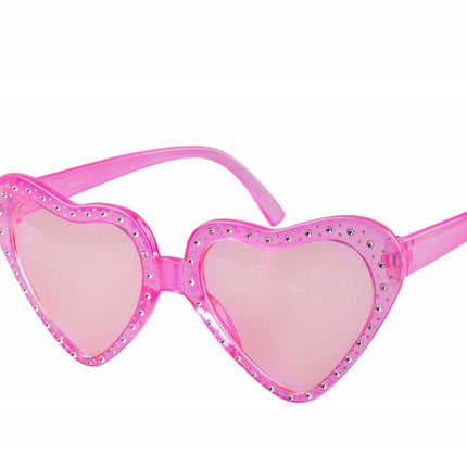 Hartjes Bril Roze Steentjes van Wilbers & Wilbers koop je bij Partywinkel