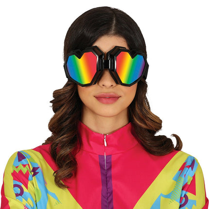 Hartjes Skibril Regenboog van Fiestas Guirca koop je bij Partywinkel