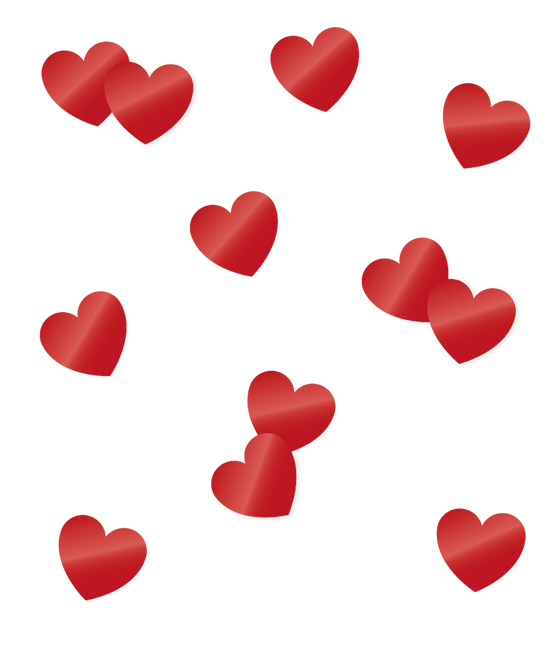 Hartjes Tafelconfetti Rood 14gr van Paper Dreams koop je bij Partywinkel