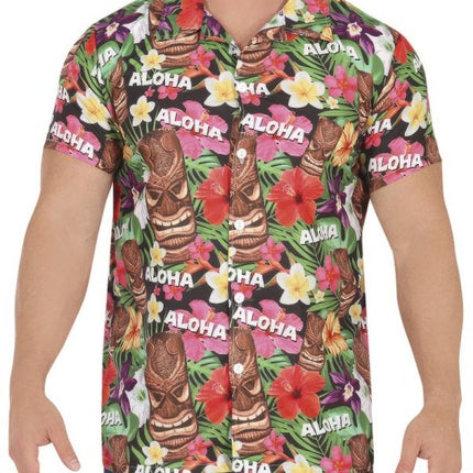 Hawaii Blouse Heren Aloha van Fiestas Guirca koop je bij Partywinkel