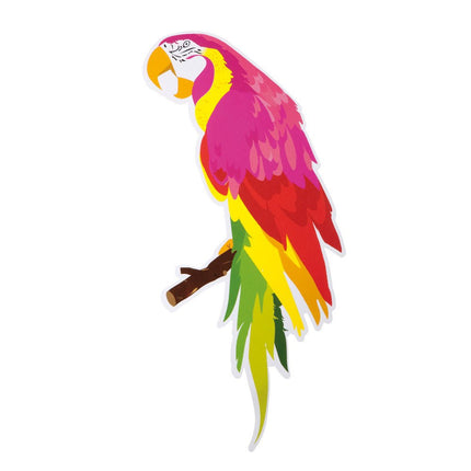 Hawaii Decoratie 35cm 4st van Boland koop je bij Partywinkel