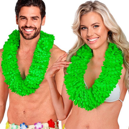 Hawaii Krans Groen van Widmann koop je bij Partywinkel