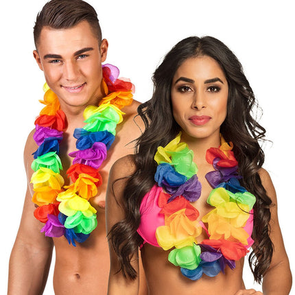 Hawaii Krans XL van Boland koop je bij Partywinkel