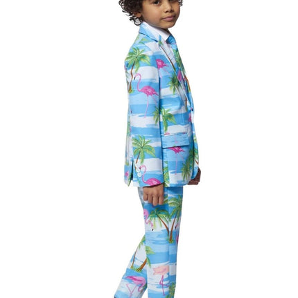 Hawaii Pak Jongen Flamingo van OppoSuits koop je bij Partywinkel