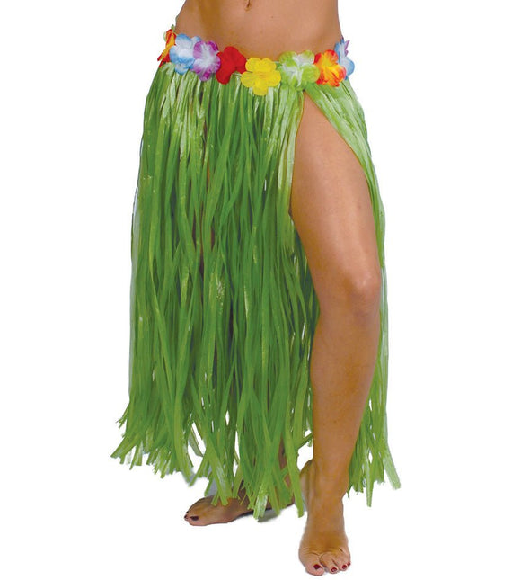 Hawaii Rokje Groen 75cm van Fiestas Guirca koop je bij Partywinkel