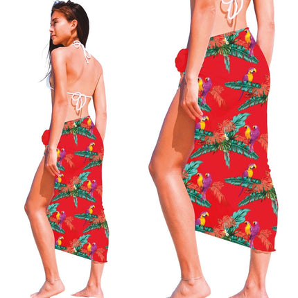 Hawaii Sarong Rood van Fiestas Guirca koop je bij Partywinkel
