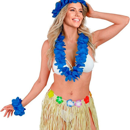 Hawaii Set Blauw van Widmann koop je bij Partywinkel