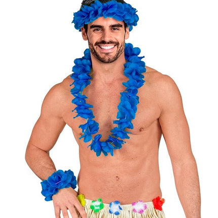 Hawaii Set Blauw van Widmann koop je bij Partywinkel