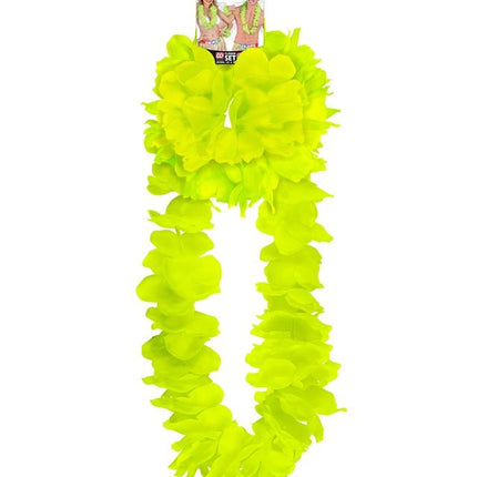 Hawaii Set Geel van Widmann koop je bij Partywinkel