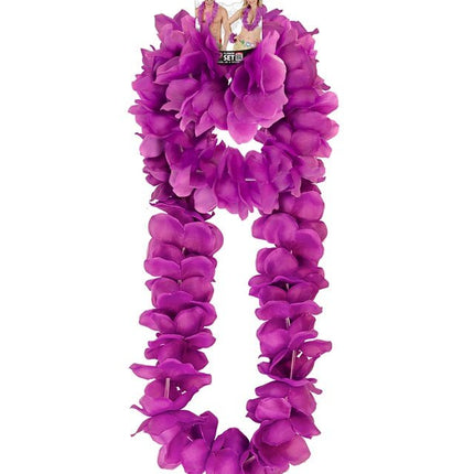 Hawaii Set Paars van Widmann koop je bij Partywinkel