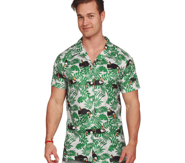 Hawaii Shirt Palmbomen van Fiestas Guirca koop je bij Partywinkel