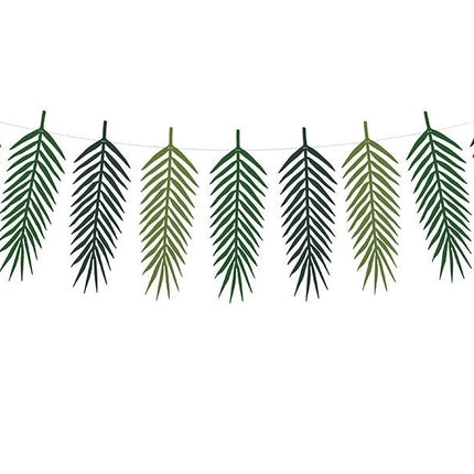 Hawaii Slinger Palmblad 1,25cm van Partydeco koop je bij Partywinkel