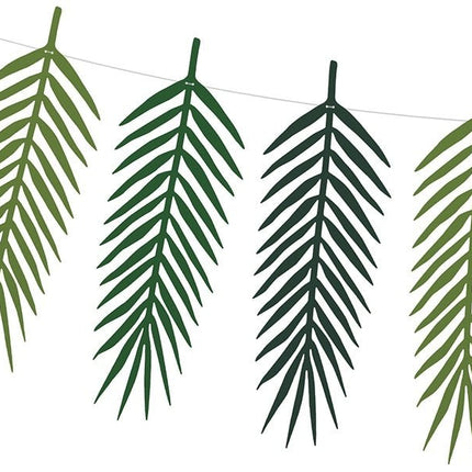 Hawaii Slinger Palmblad 1,25cm van Partydeco koop je bij Partywinkel