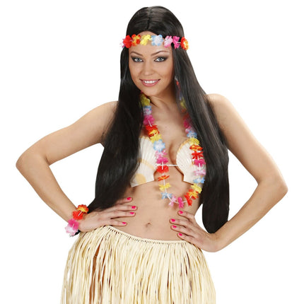 Hawaii Verkleedset 3 delig van Widmann koop je bij Partywinkel
