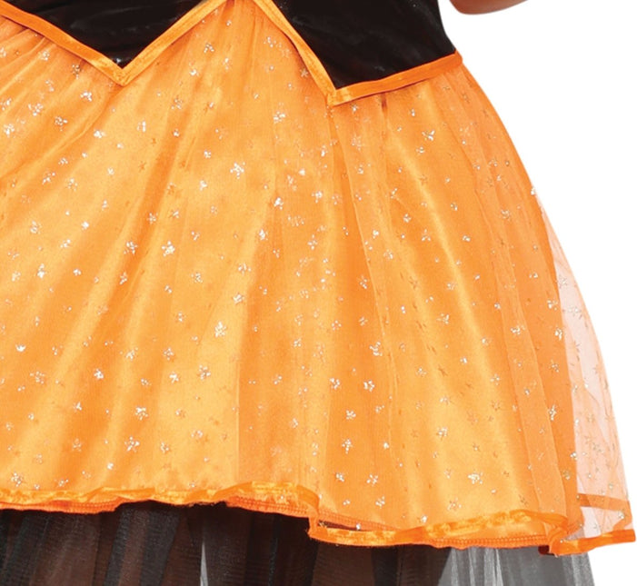 Heks Jurk Oranje Dames van Fiestas Guirca koop je bij Partywinkel