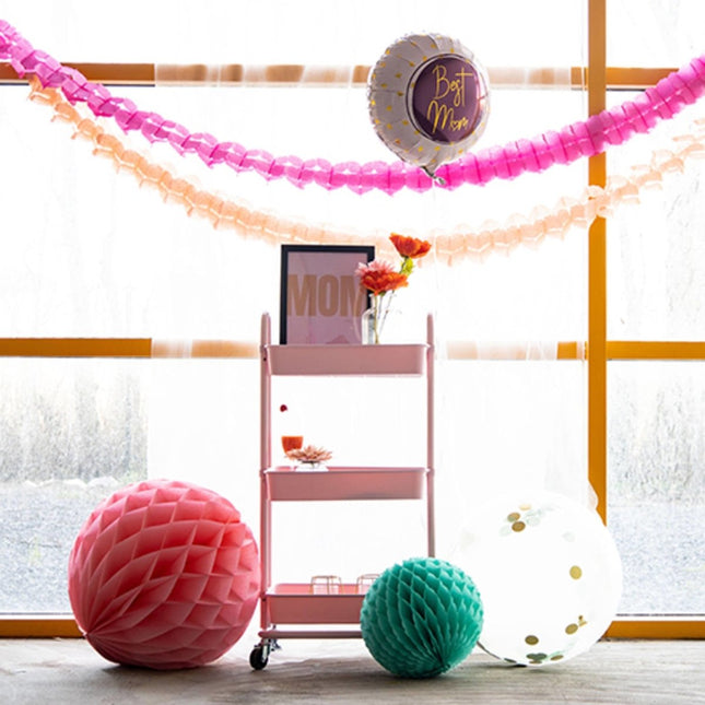 Helium Ballon Best Mum Roze Leeg 45cm van Folat koop je bij Partywinkel