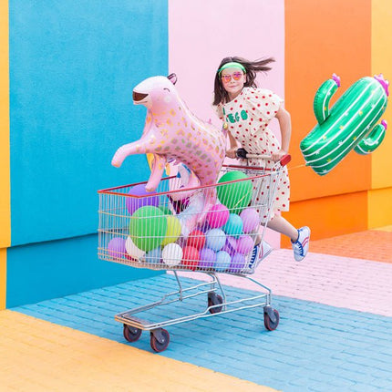 Helium Ballon Cactus Leeg 82cm van Partydeco koop je bij Partywinkel