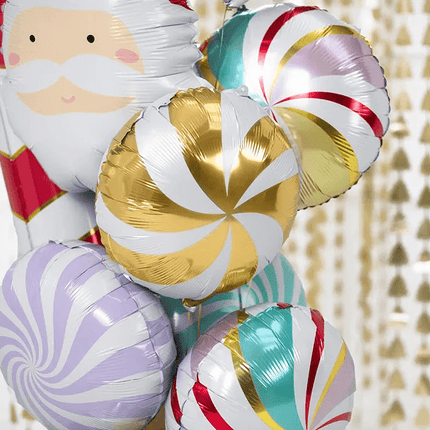 Helium Ballon Candy Gekleurd Leeg 35cm van Partydeco koop je bij Partywinkel