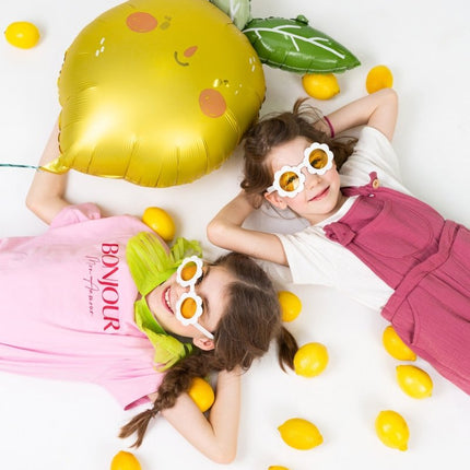 Helium Ballon Citroen Leeg 60cm van Partydeco koop je bij Partywinkel