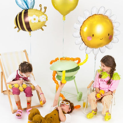 Helium Ballon Citroen Leeg 60cm van Partydeco koop je bij Partywinkel