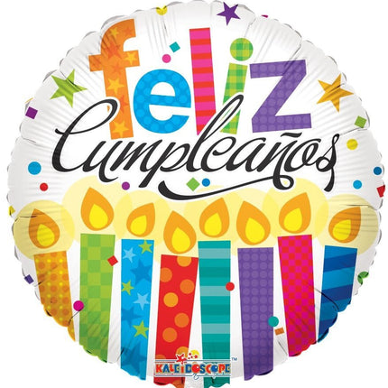 Helium Ballon Feliz Cumplea_Os 45cm leeg van WeFiesta koop je bij Partywinkel