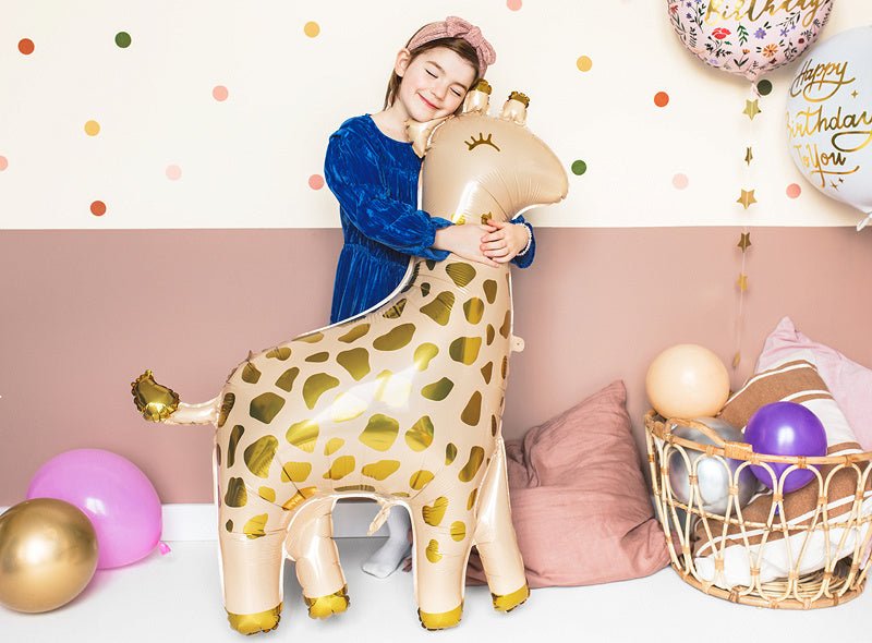 Helium Ballon Giraffe Leeg 1,2m van Partydeco koop je bij Partywinkel