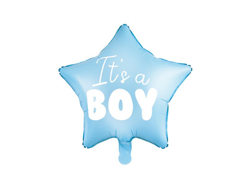 Helium Ballon Hart It'S A Boy Leeg 48cm van Partydeco koop je bij Partywinkel