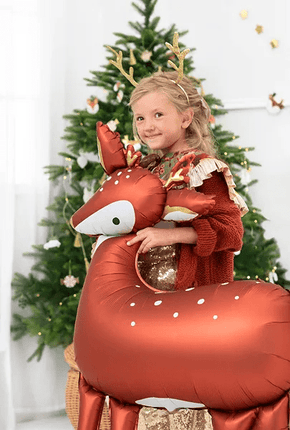 Helium Ballon Hert Leeg 1,05m van Partydeco koop je bij Partywinkel