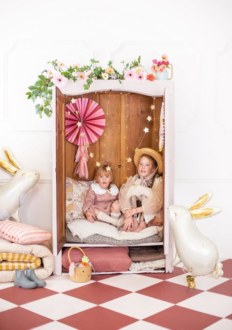 Helium Ballon Konijn Leeg 70cm van Partydeco koop je bij Partywinkel