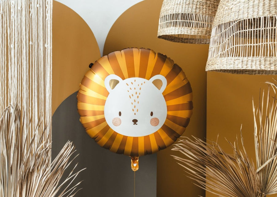 Helium Ballon Leeuw Leeg 57cm van Partydeco koop je bij Partywinkel
