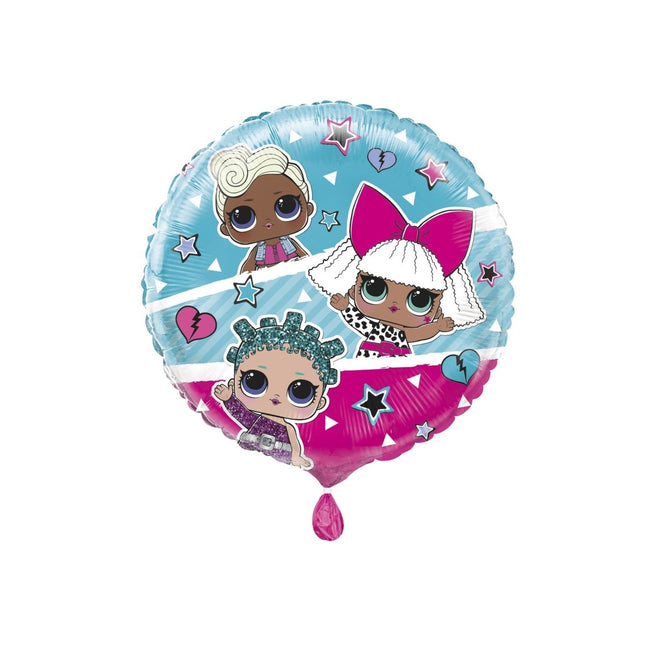 Helium Ballon Lol Surprise Leeg 45cm van Unique koop je bij Partywinkel