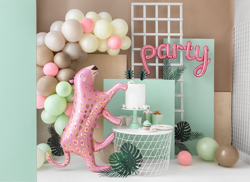 Helium Ballon Luipaard Leeg 1,14m van Partydeco koop je bij Partywinkel
