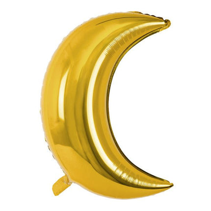 Helium Ballon Maan Leeg 60cm van Partydeco koop je bij Partywinkel