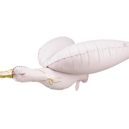 Helium Ballon Ooievaar Leeg 1m van Partydeco koop je bij Partywinkel