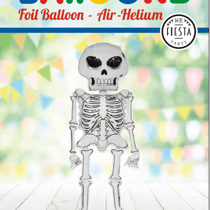 Helium Ballon Skelet Leeg 1,58m van WeFiesta koop je bij Partywinkel