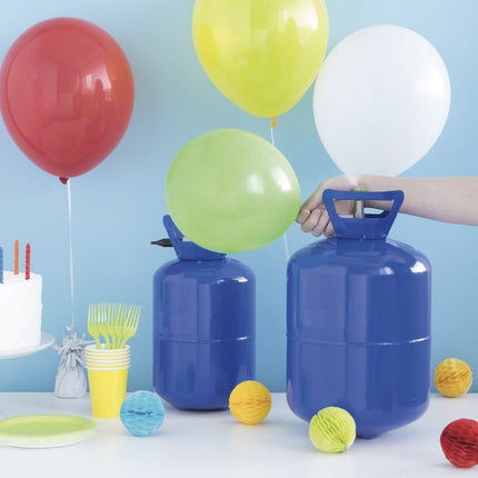 Helium Tank met 200 Ballonnen en Lint van Partywinkel koop je bij Partywinkel