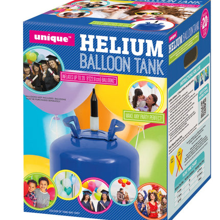 Helium Tank Voor 20 Ballonnen van Partywinkel koop je bij Partywinkel