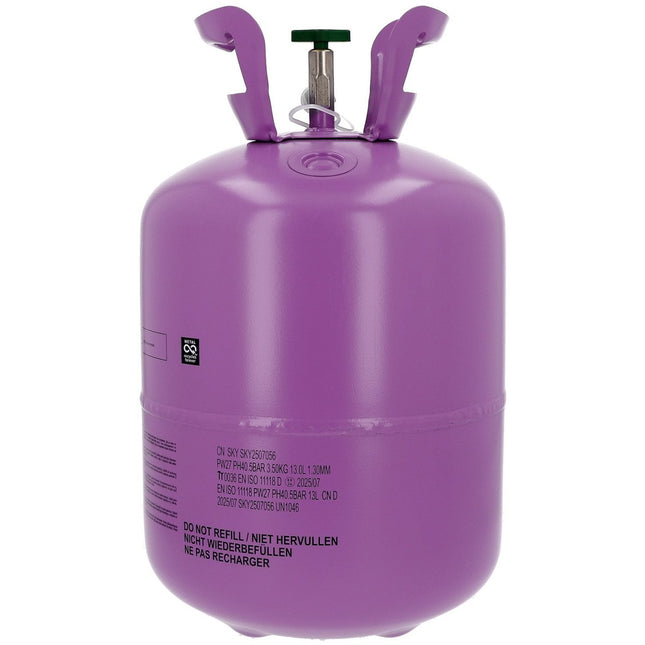 Helium Tank Voor 50 Ballonnen van Partywinkel koop je bij Partywinkel