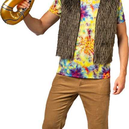 Heren Flared Fluwelen Broek van Orlob koop je bij Partywinkel