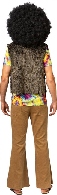 Heren Flared Fluwelen Broek van Orlob koop je bij Partywinkel