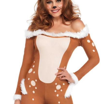 Hert Catsuit Dames Leg Avenue van Leg Avenue koop je bij Partywinkel