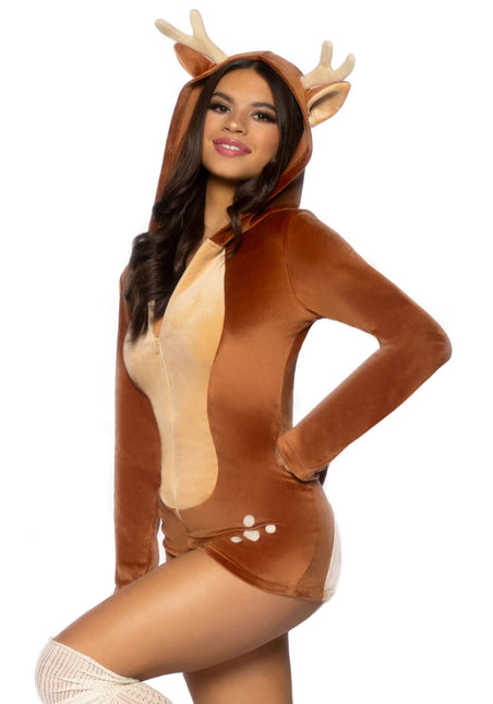 Hert Kostuum Bodysuit Leg Avenue van Leg Avenue koop je bij Partywinkel
