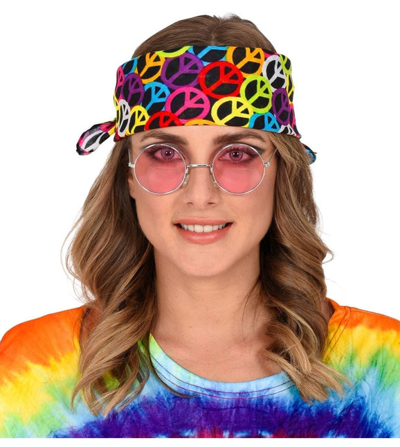 Hippie 60S Bandana 55cm van Widmann koop je bij Partywinkel
