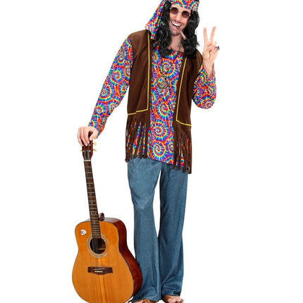 Hippie 60S Kostuum Heren 5 delig van Widmann koop je bij Partywinkel